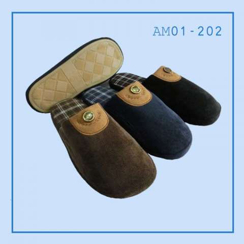 Winter Models Warm Men Fashion Indoor Soft Slipper